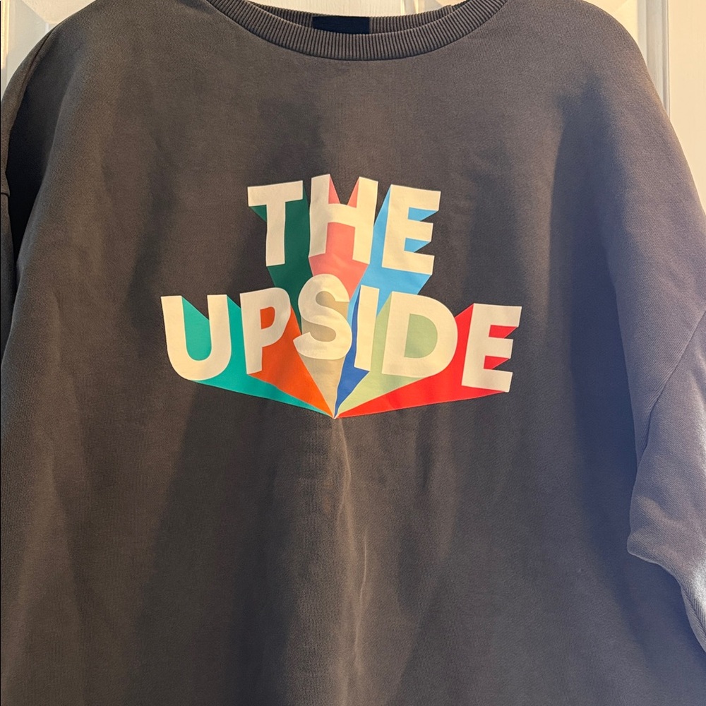 The Upside Gray Graphic Sweatshirt